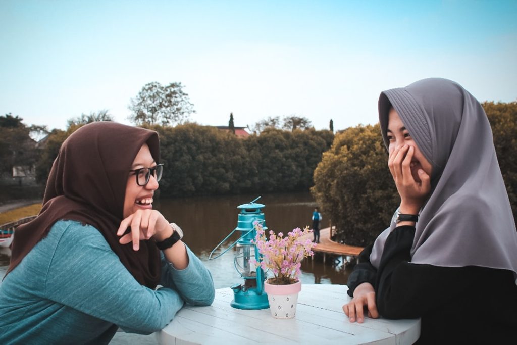Photo Supportive conversation