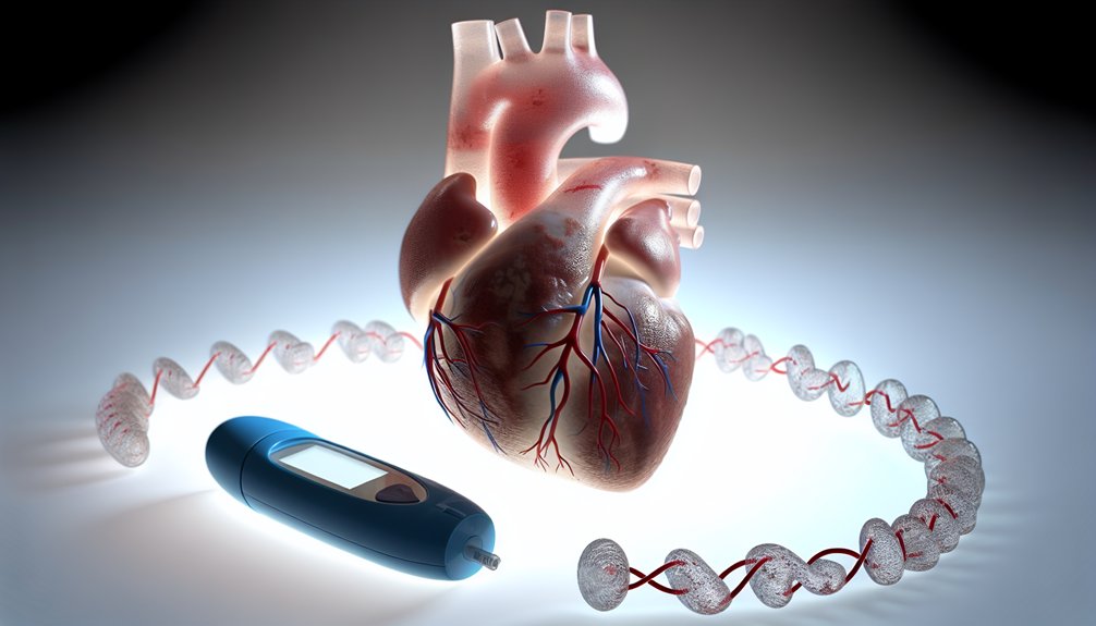 diabetes increases heart disease risks
